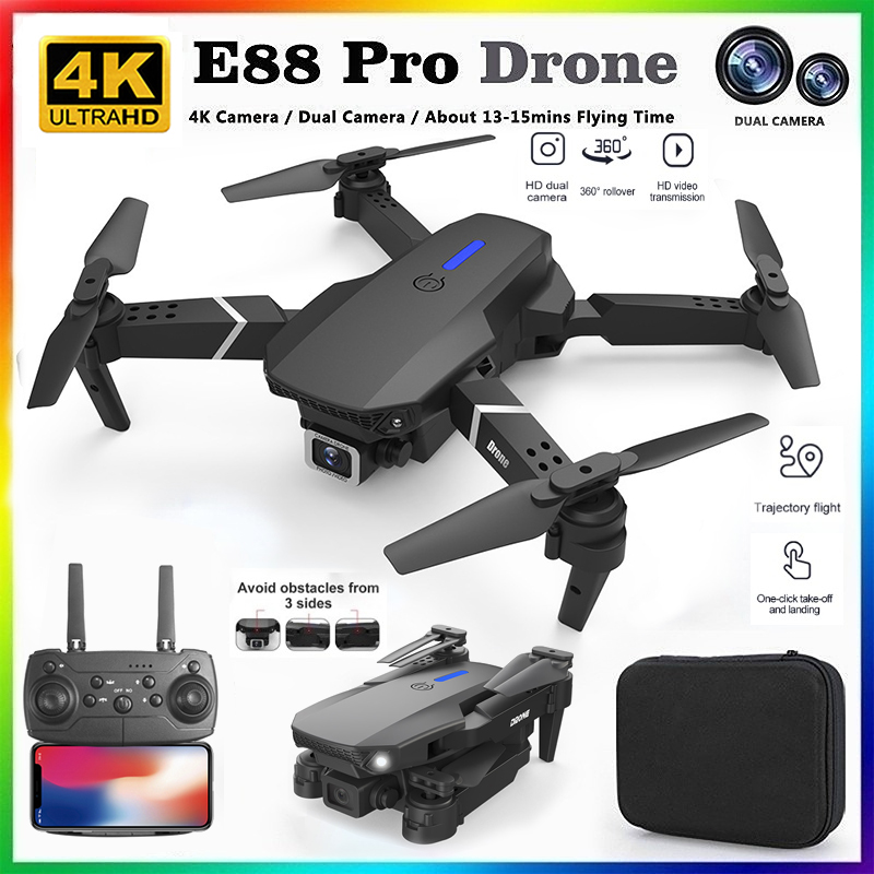 Kids Toys Drone - 2026年新型 E88 プロ仕様 HD 4K RCドローン