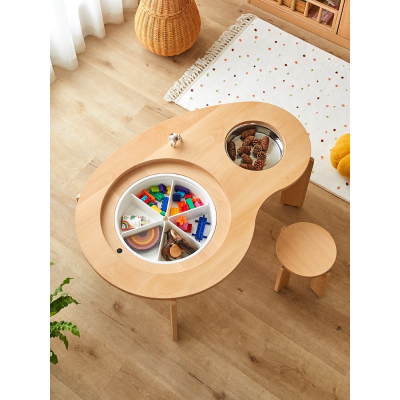 Kids Toys Manufacturers - 多機能ビルディングブロックテーブル キッズゲームテーブル ベビーピーナッツテーブル 大型粒子教育玩具