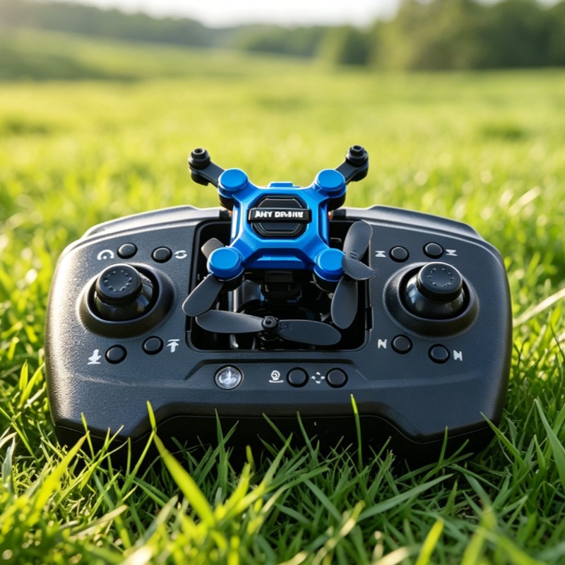 Kids Toys Drone - ミニ折りたたみ式蚊取りドローン、空中カメラ付き、学生・子供向けリモコンヘリコプターおもちゃ