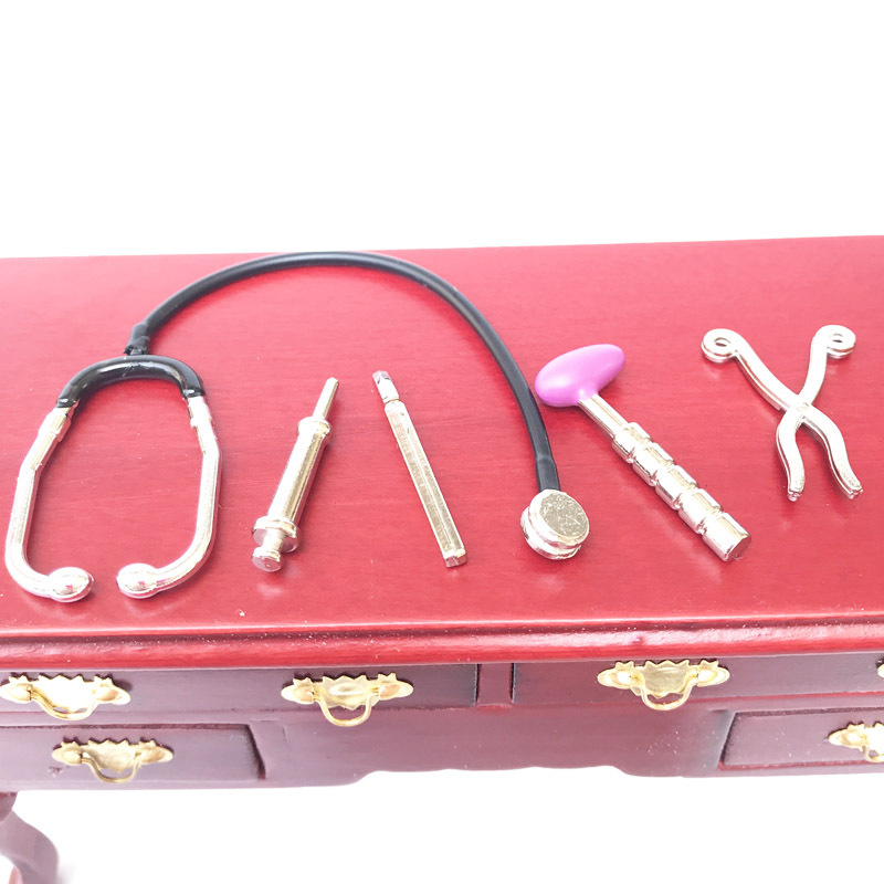 Kids Toys Doctor Set - 15/17 センチメートル labubu 衣類聴診器セットアクセサリードクター子供のおもちゃままごとミニワークドラム