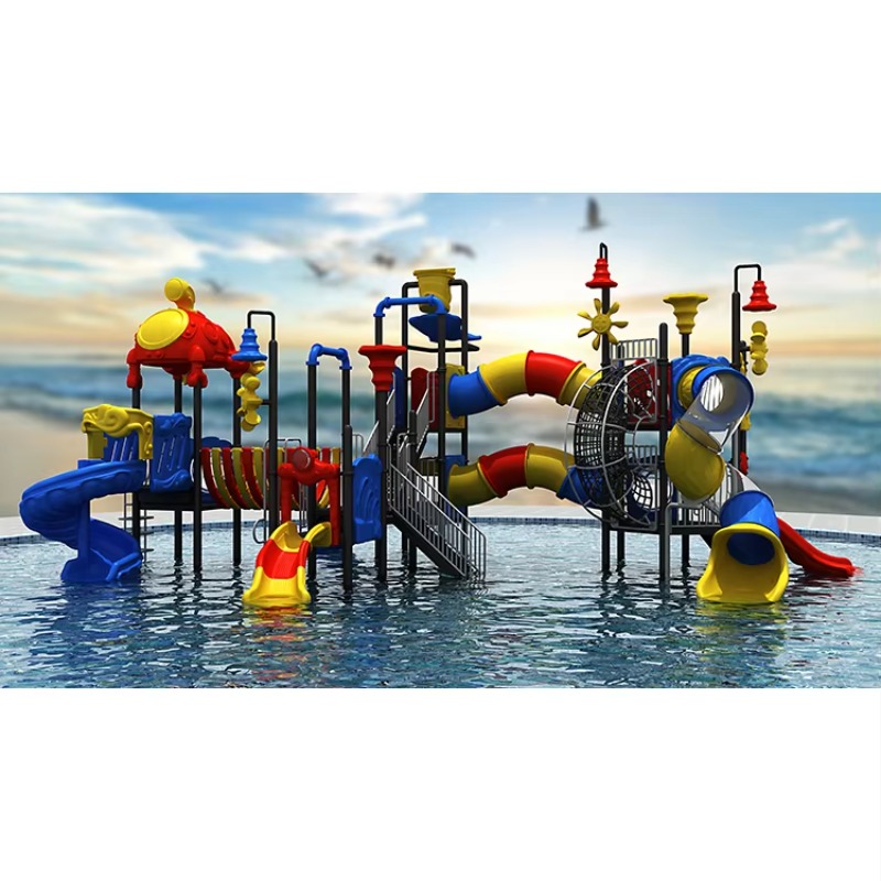 Kids Toys Manufacturers - 業務用子供用水滑り台メーカー、屋外スプラッシュパッド遊具、耐久性のあるプール玩具（遊園地向け）