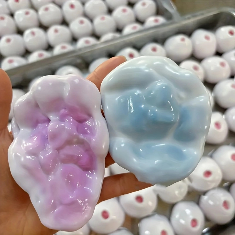 Kids Toys And Games - 新しいスクイーズフロイドアイススキンゼリーボール、握って遊べるおもちゃ、子供と大人向けのソフトピンチポップフィジェットトイ、パーティーギフト、斬新なエンターテイメントゲーム