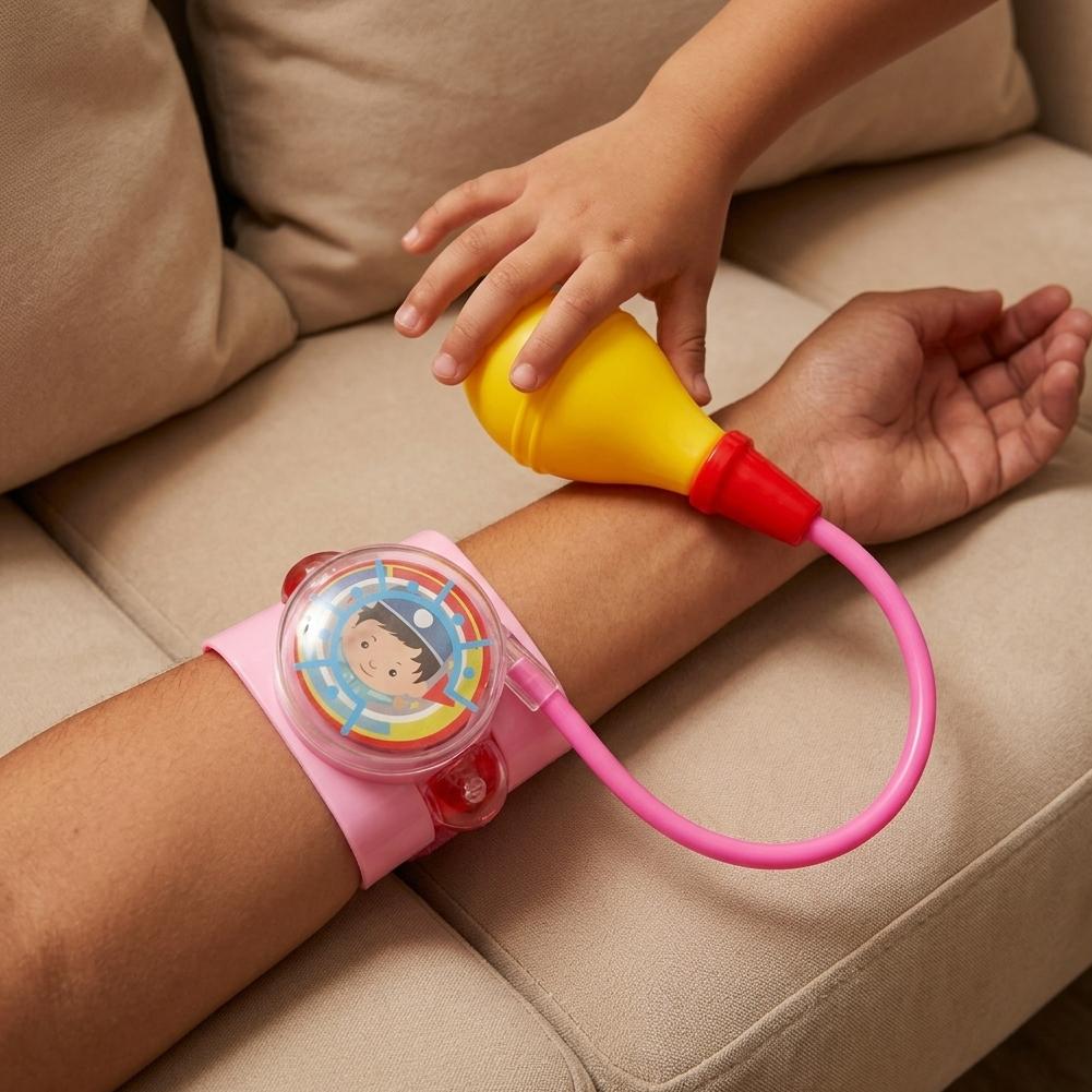 Kids Toys Doctor Set - 子供用お医者さんごっこセット - シミュレーション血圧計おもちゃ、子供向け医療検査キット、知育玩具