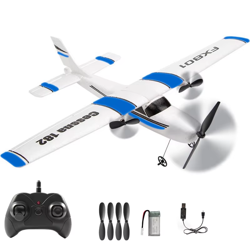 Kids' Toys Channel - 2.4GHz 2チャンネルリモコン飛行機固定翼EPPプレーン屋外ドローン電動RC航空機大人子供のおもちゃギフト
