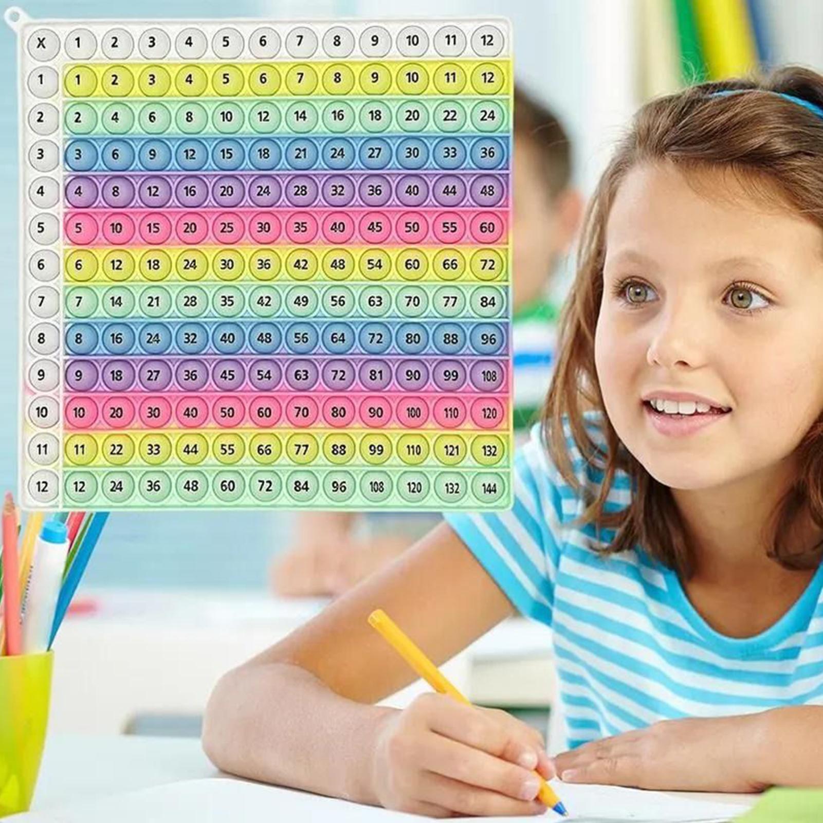 掛け算押しボタンボード式公式練習数学ゲーム 子供向け数学公式 - Kids Toys And Games のレビューと価格
