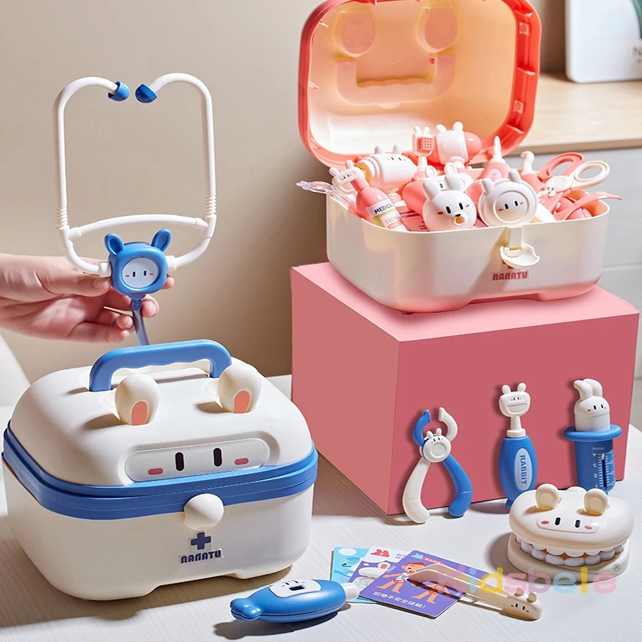 キッズドクターごっこ遊びセット 医療おもちゃキット 収納ケー - Kids Toys Doctor Set のレビューと価格