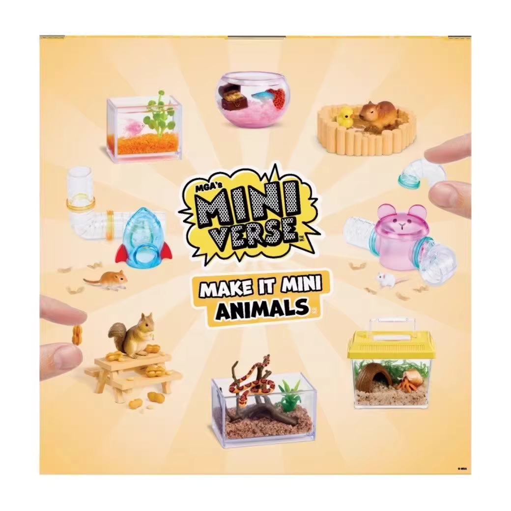 新しいMGAミニバース メイクイットミニアニマルズ2シリーズ - Kids Toys Home のレビューと価格