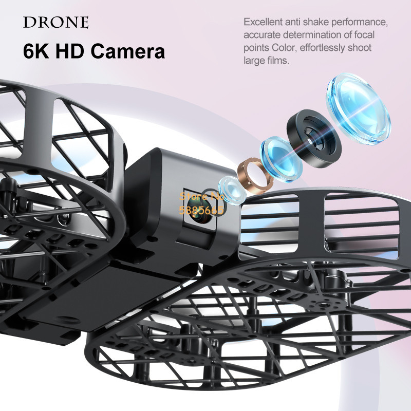 8K HD カメラ 360 °   保護オプティカルフローロ - Kids Toys Drone のレビューと価格