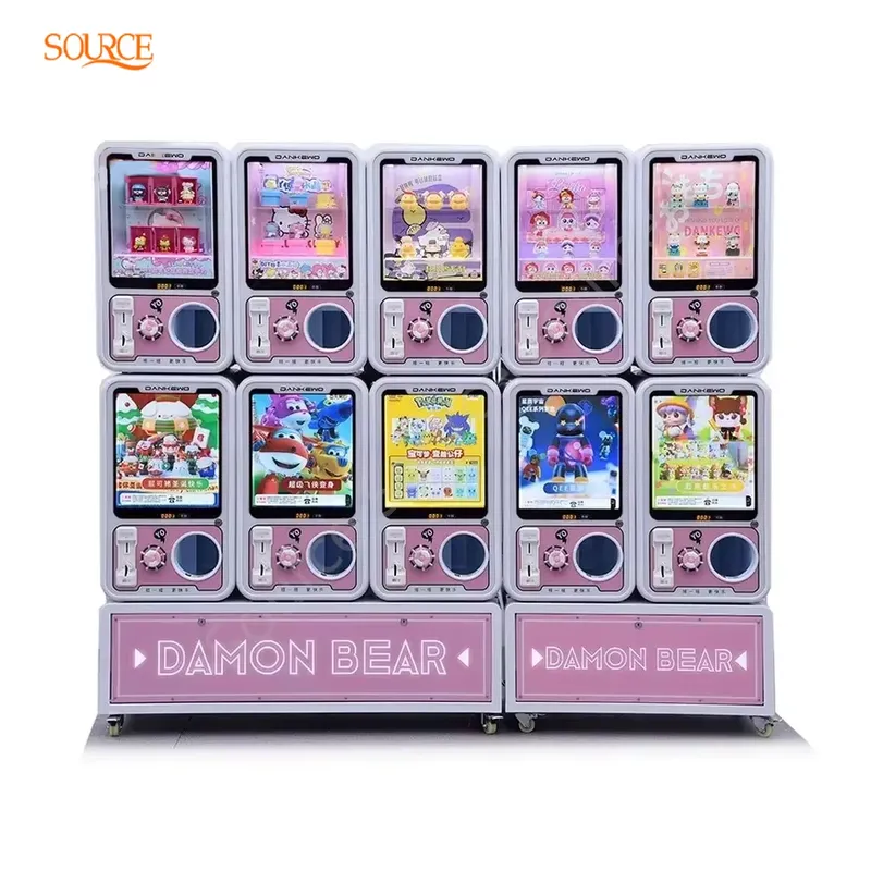 ミニガチャガチャ自動販売機 カプセルトイディスペンサー オリ - Kids Toys Manufacturers のレビューと価格
