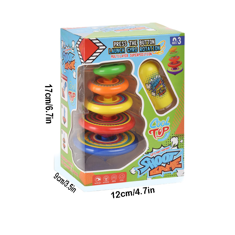 スタッキングこまおもちゃ 子供用 ランチャータワーバトルゲー - Kids Toys Under 500 のレビューと価格