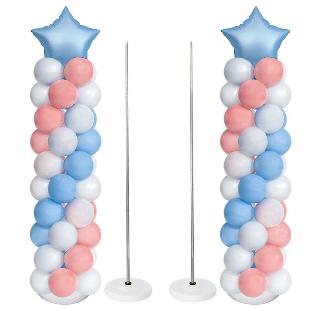 1/2セット透明バルーンコラムキット、ベース付き、水で充填可 - Water Balloon Set のレビューと価格