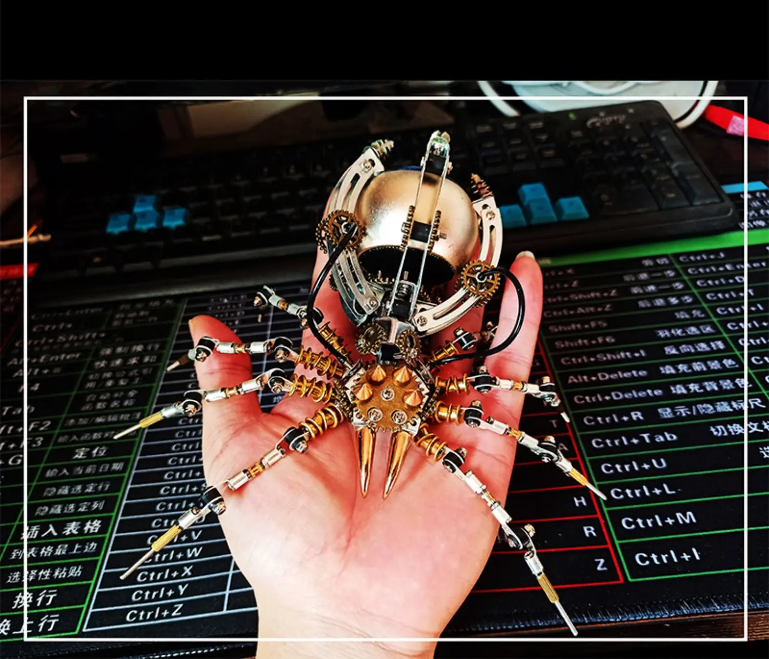 ワスプ Mchanical スパイダー タコ 3D パズル  - Kids Toys Manufacturers のレビューと価格