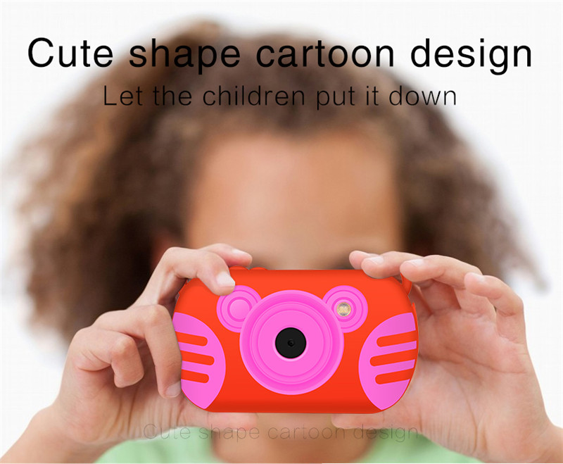 1080P防水漫画風キュートキッズカメラ子供誕生日プレゼント - Kids Toys Cartoon Images のレビューと価格
