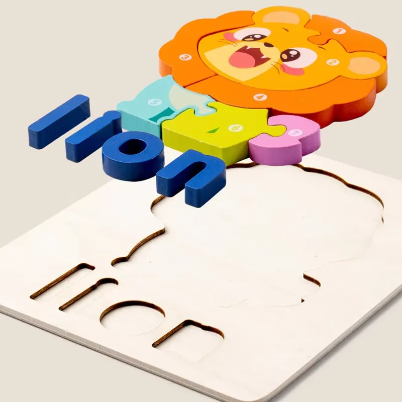 3D動物交通パズル スペルアルファベット学習ブロックボードゲ - Kids Toys And Games のレビューと価格