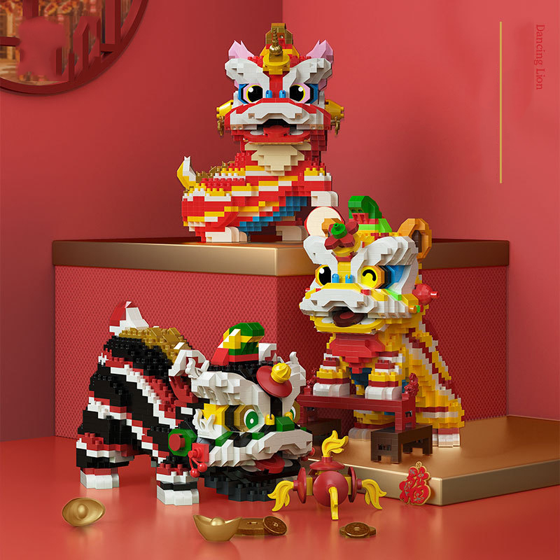 中国の文化と芸術の漫画の動物の画像マイクロダイヤモンドブロッ - Kids Toys Cartoon Images のレビューと価格