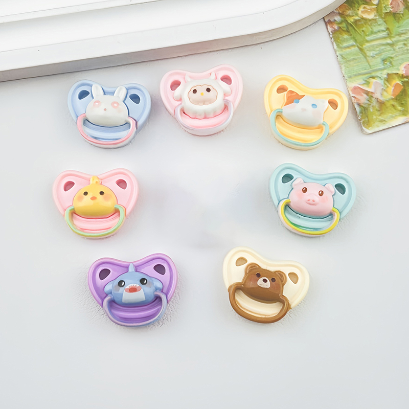 ホットセール。10個入り。可愛いミニドール用おしゃぶり。プレ - Kids Toys Home のレビューと価格