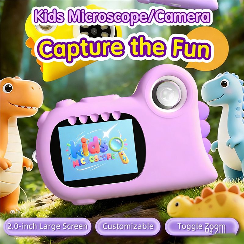FBIL-2 子供用1-in-1顕微鏡＆ビデオカメラ、2.0 - Kids Toys Videos のレビューと価格