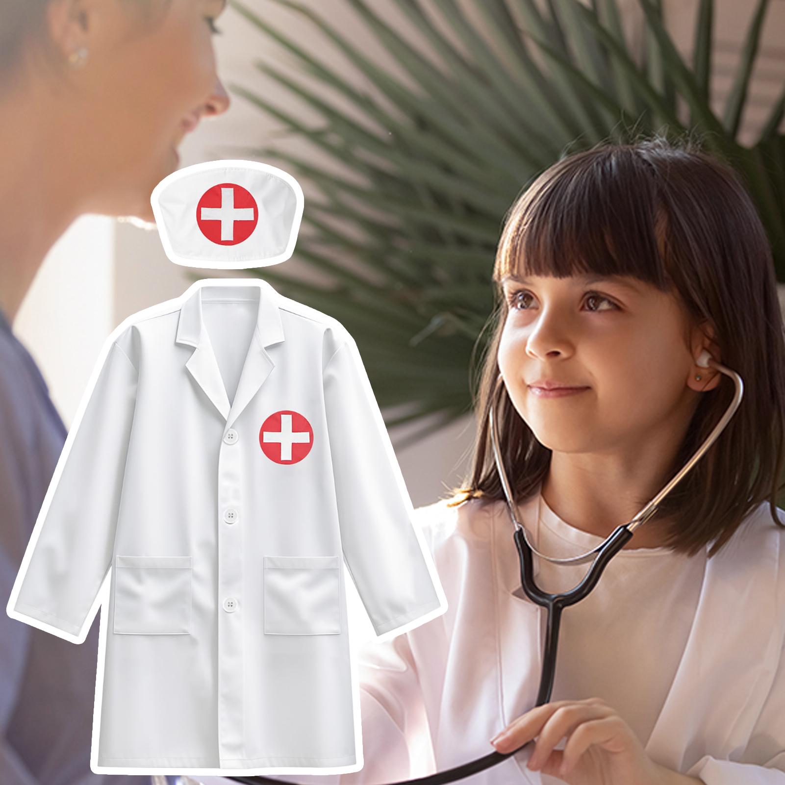 キッズドクター衣装 子供用コスチューム ドクターロールプレイ - Kids Toys Doctor Set のレビューと価格