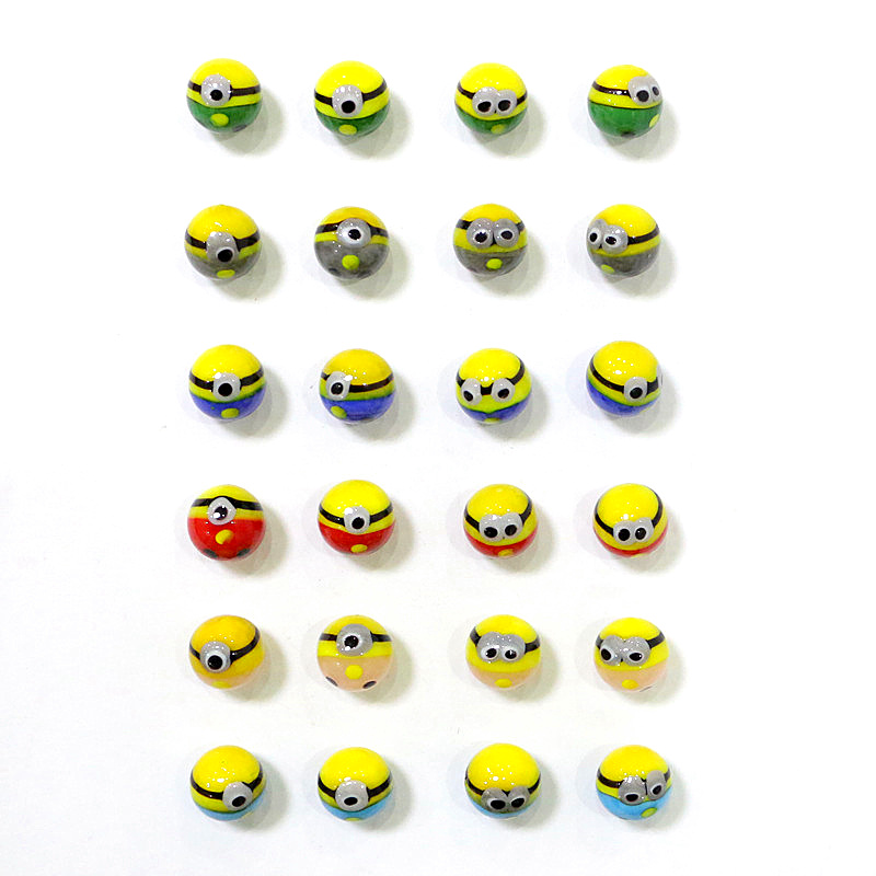 24 個かわいいレアガラスビー玉ボールクリエイティブキノコて - Kids Toys Cartoon Images のレビューと価格