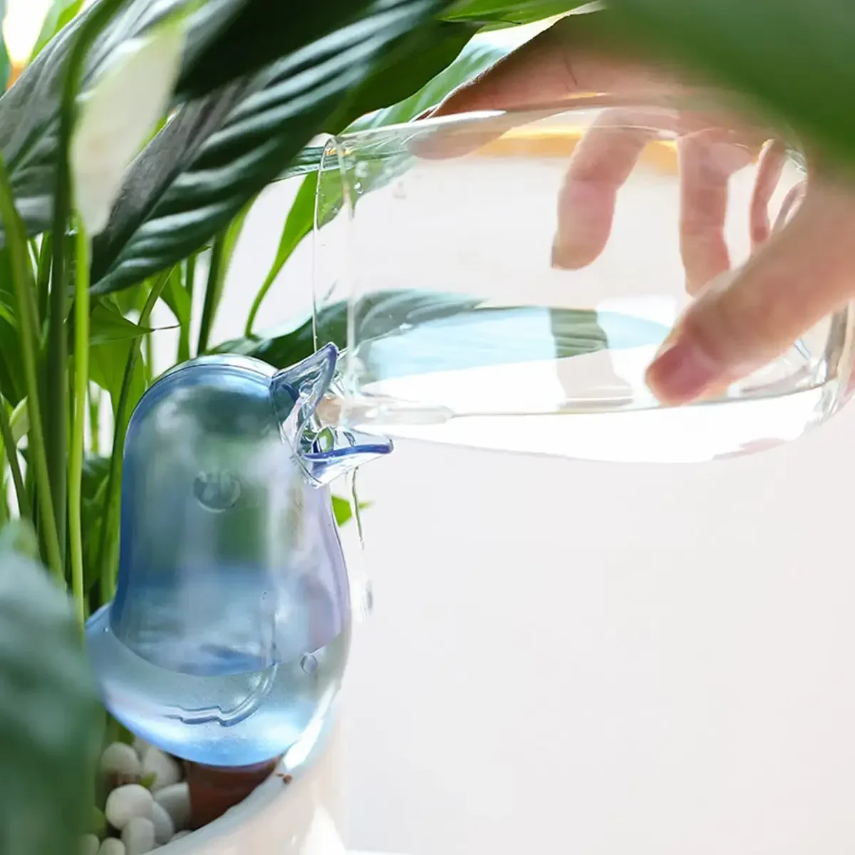高品質自動花給水器植物給水器自己散水水風船鳥の形の手吹きプラ - Water Balloon Set のレビューと価格