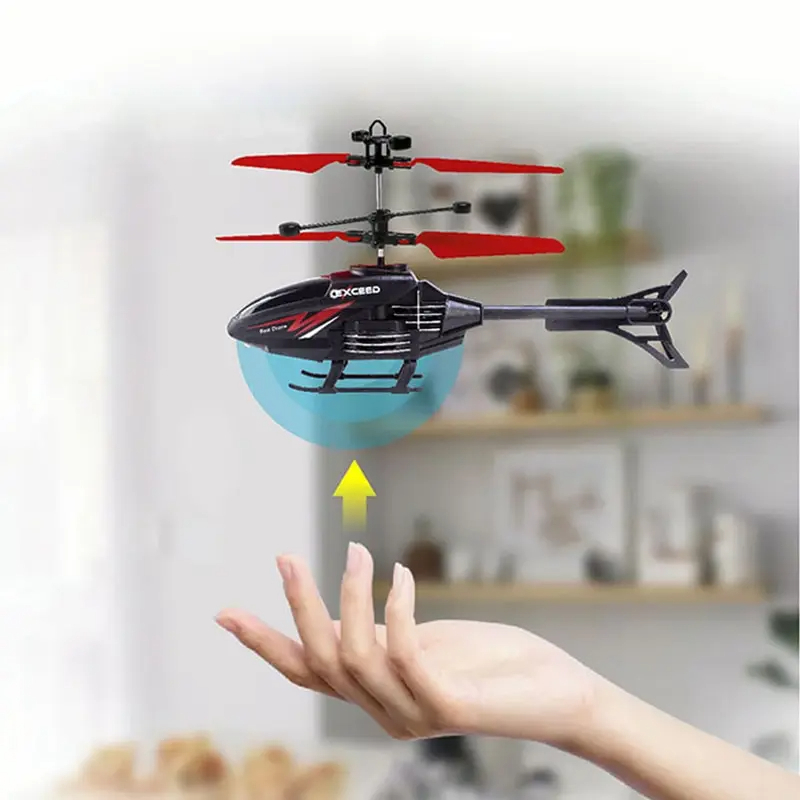 2 チャンネルジェスチャーコントロールサスペンションヘリコプ - Kids' Toys Channel のレビューと価格
