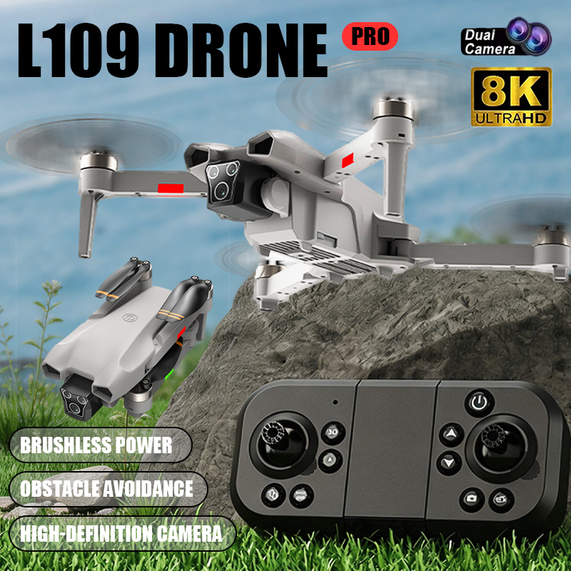 新型ホットL017プロドローン ブラシレス 3Dロール 36 - Kids Toys Drone のレビューと価格