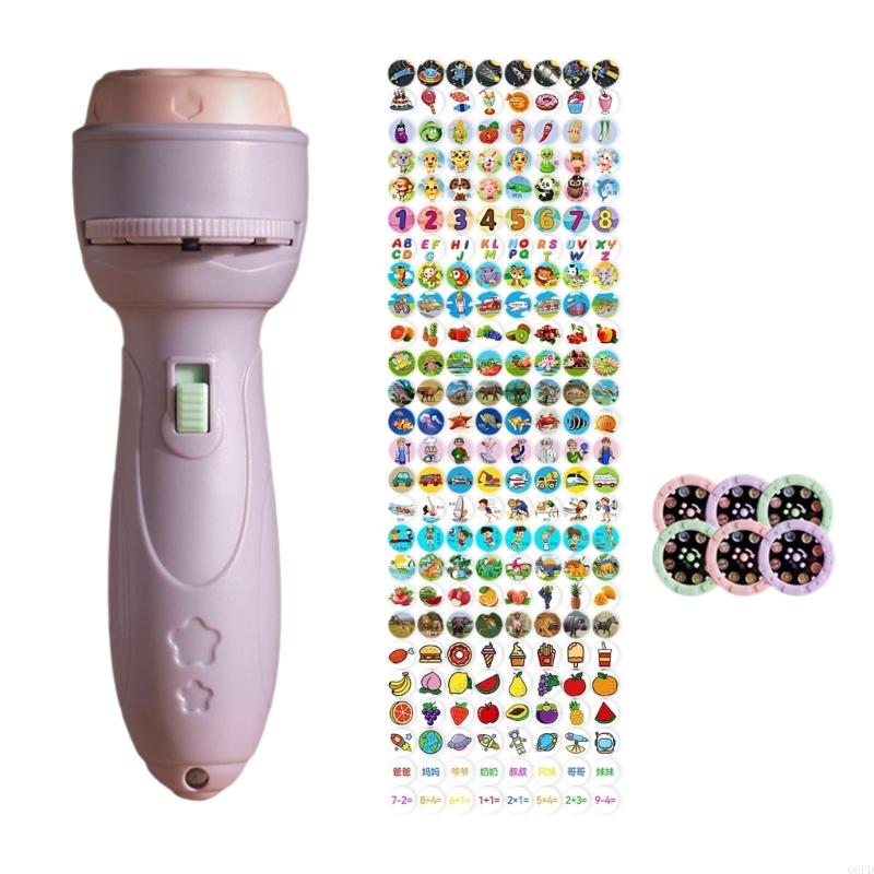 漫画ストーリープロジェクター懐中電灯教育学習おもちゃディスク - Kids Toys Cartoon Images のレビューと価格