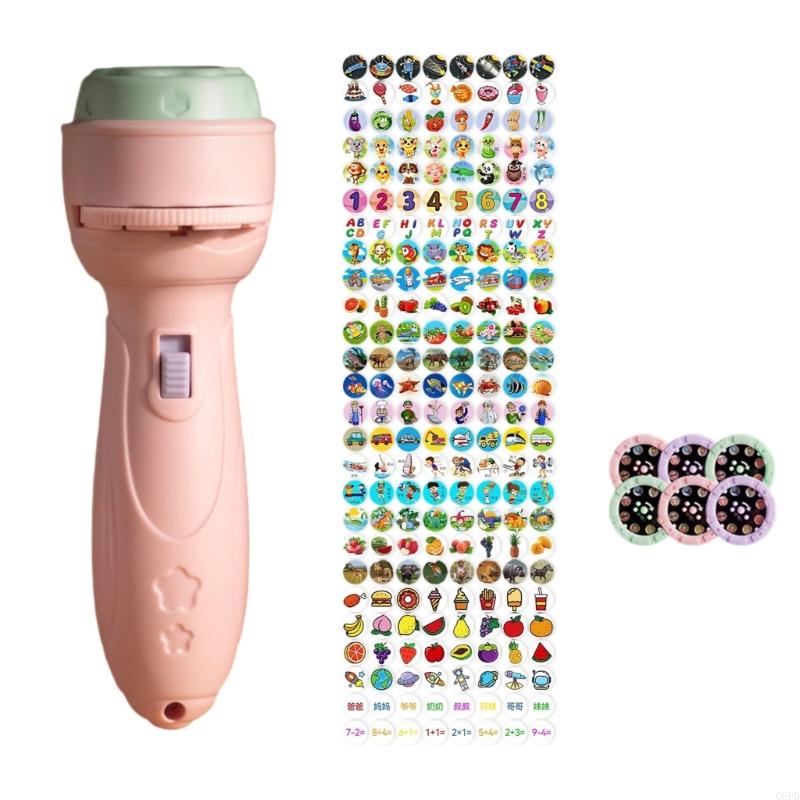 漫画ストーリープロジェクター懐中電灯教育学習おもちゃディスク - Kids Toys Cartoon Images のレビューと価格