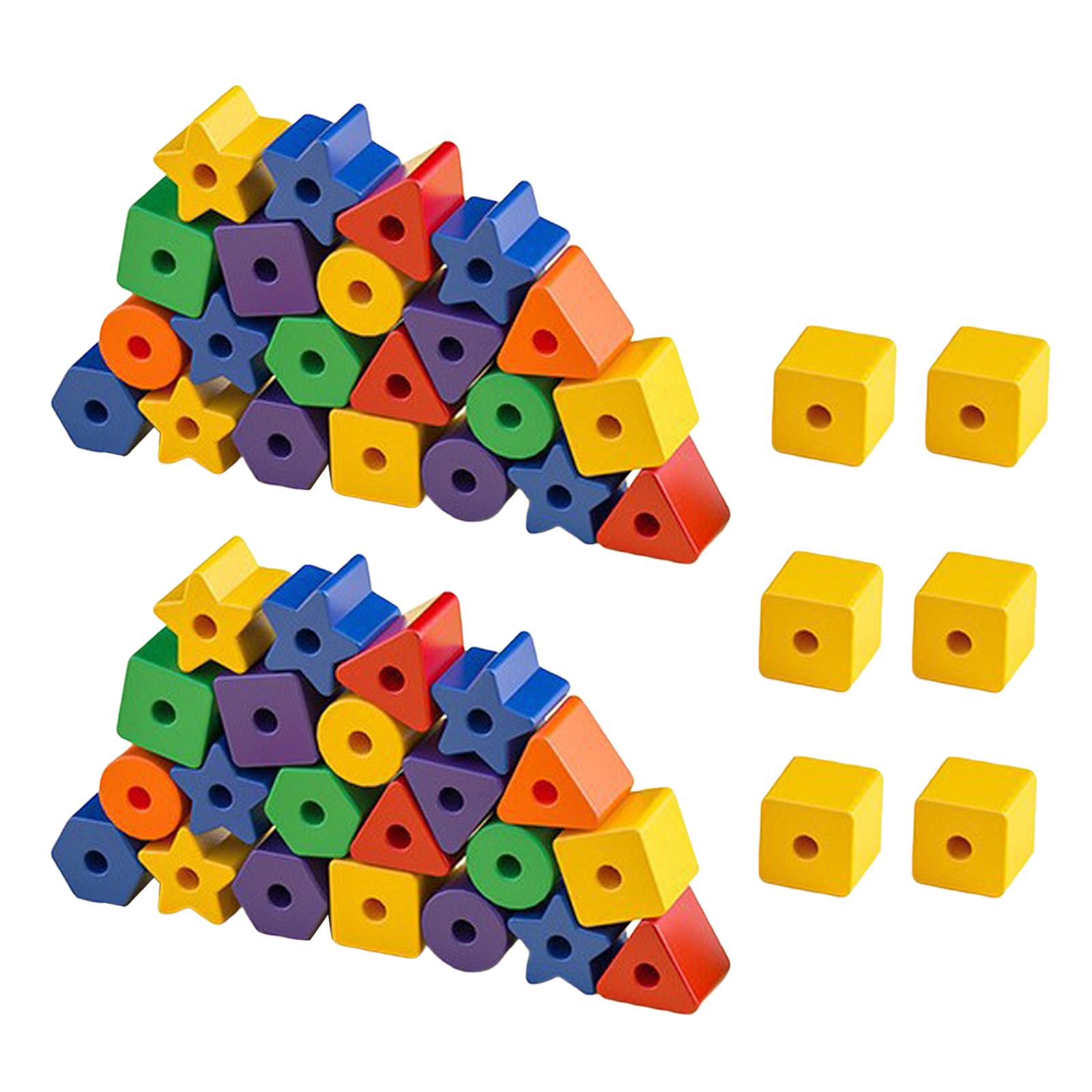 50個入りモンテッソーリビーズおもちゃ 教育玩具 細かい運動 - Kids Toys Store のレビューと価格
