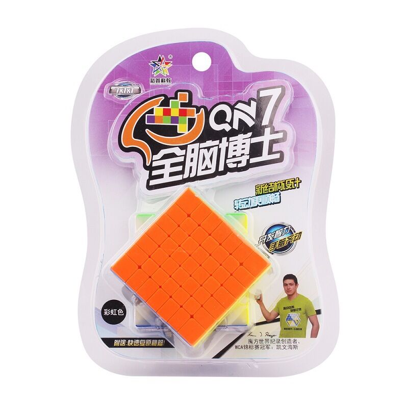 知盛宇心 QN 7x7x7 ステッカーレスキューブ 7層マジ - Kids Toys And Games のレビューと価格