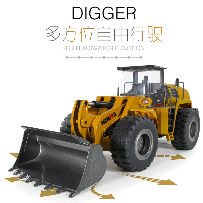 HUINA 1583、1:14スケール ラジコン掘削機 22 - Kids' Toys Channel のレビューと価格