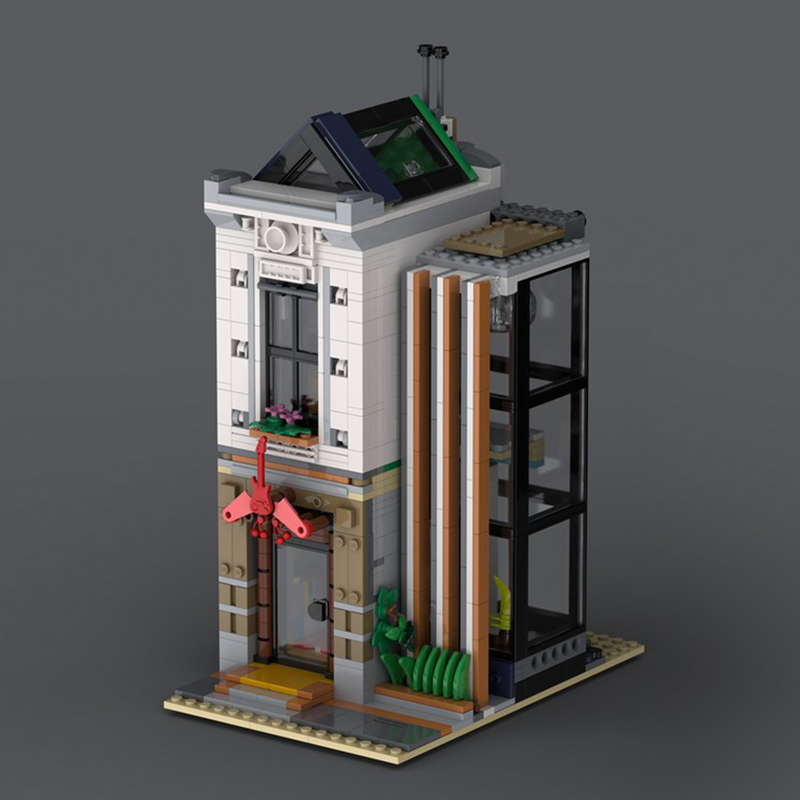 868ピース ハウスストリート ビニールストア MOC カス - Kids Toys Store のレビューと価格